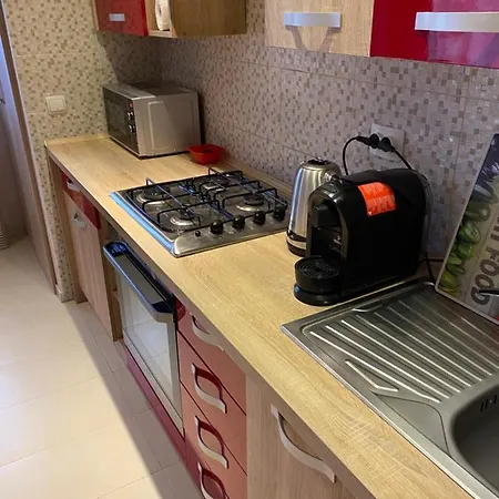 Apartament Igi Red Flat With Free Private Parking